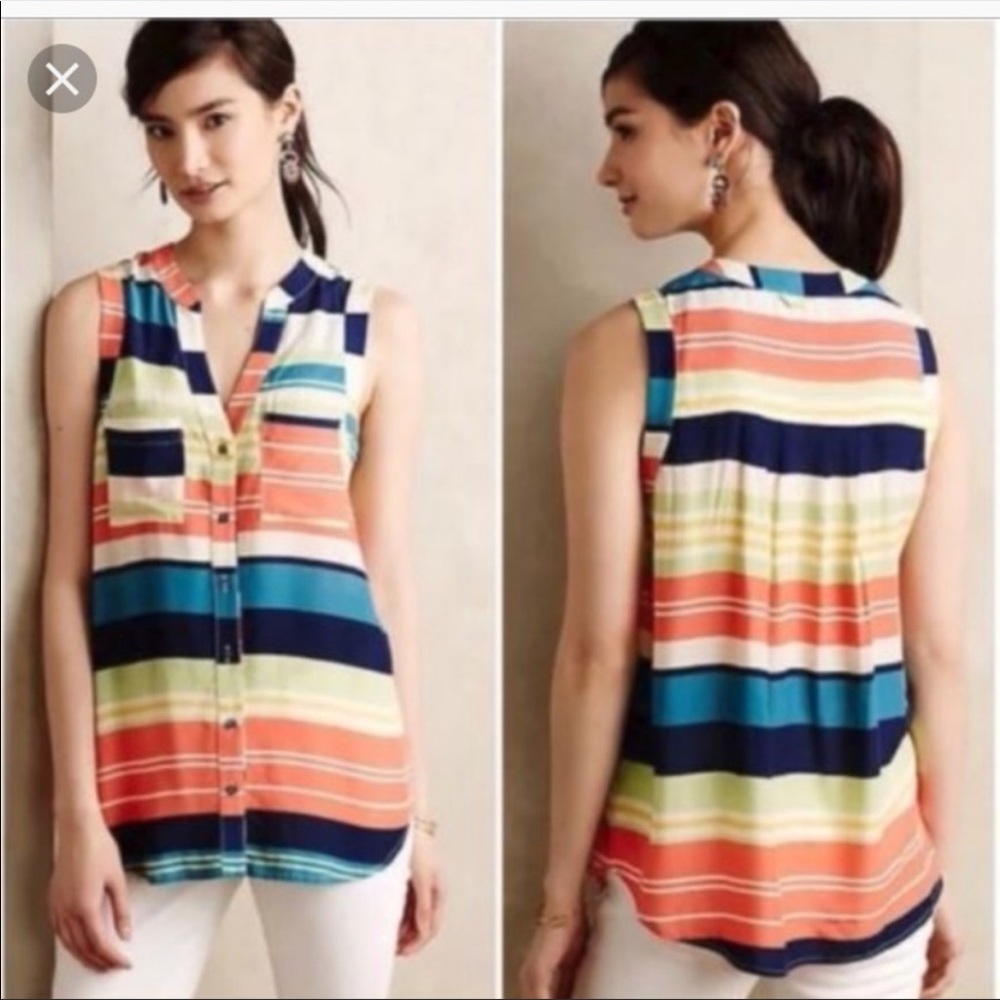 Anthropologie Maeve | Sunseeker Sleeveless top